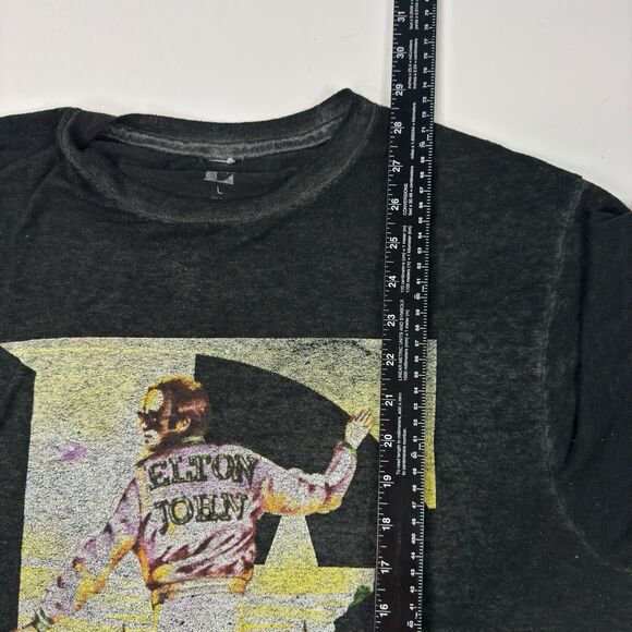 Elton John 2018‎ Goodbye Yellow Brick Road Farewell Tour Soft Tee Adult Size L - Picture 9 of 9
